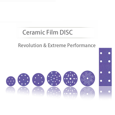 S78 Purple ceramic abrasive sanding disc