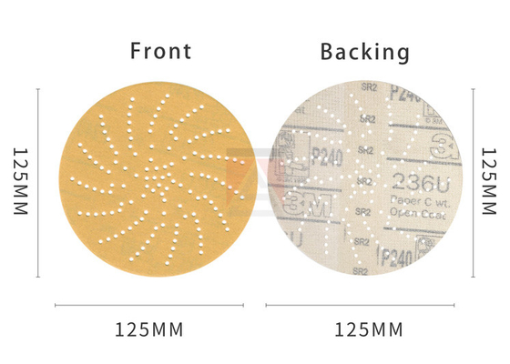 3M 236U yellow sanding disc