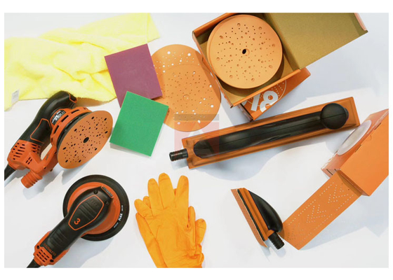 S88 Orange ceramic abrasive sanding disc