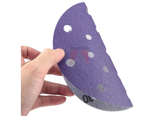 S78 Purple ceramic abrasive sanding disc