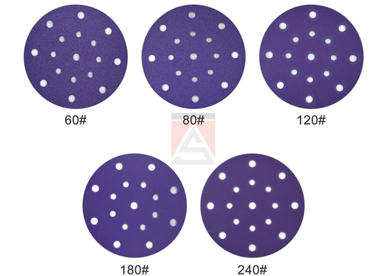 S78 Purple ceramic abrasive sanding disc