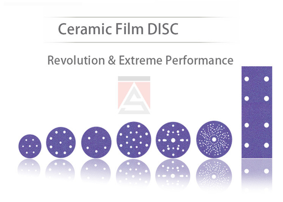 S78 Purple ceramic abrasive sanding disc