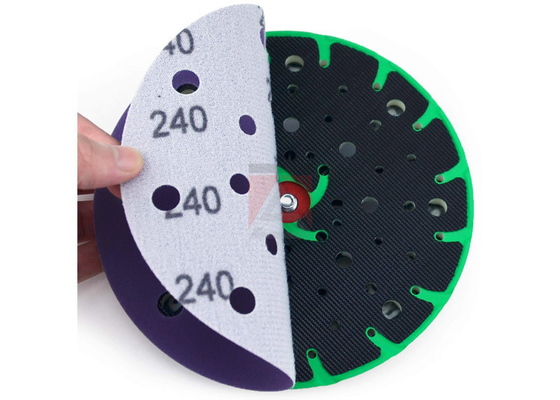 S78 Purple ceramic abrasive sanding disc